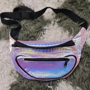 Irredescent Scales Rave Fanny Pack